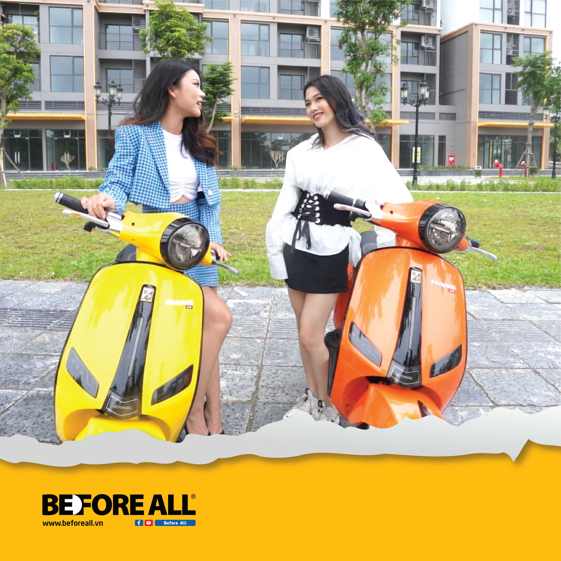 Xe máy điện BEFORE ALL NAPOLI 2.0