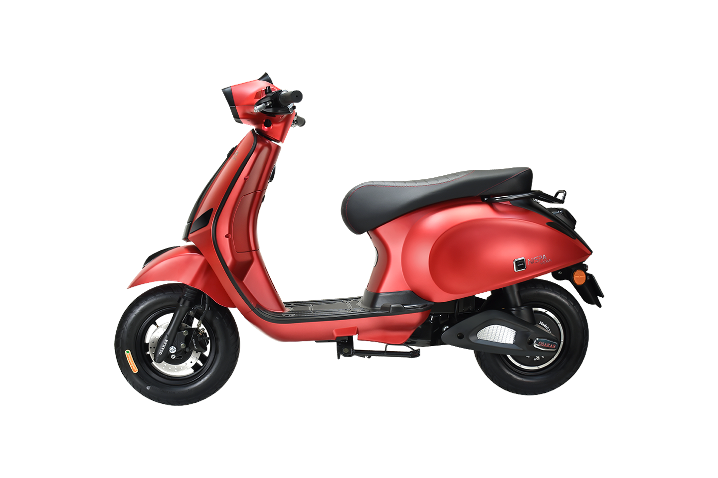 Xe máy điện OSAKAR NISPA VERA màu đỏ đô