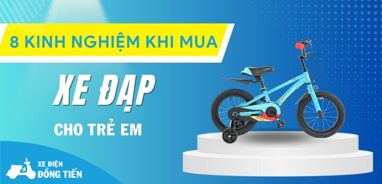 Kinh nghiệm mua xe đạp cho trẻ em