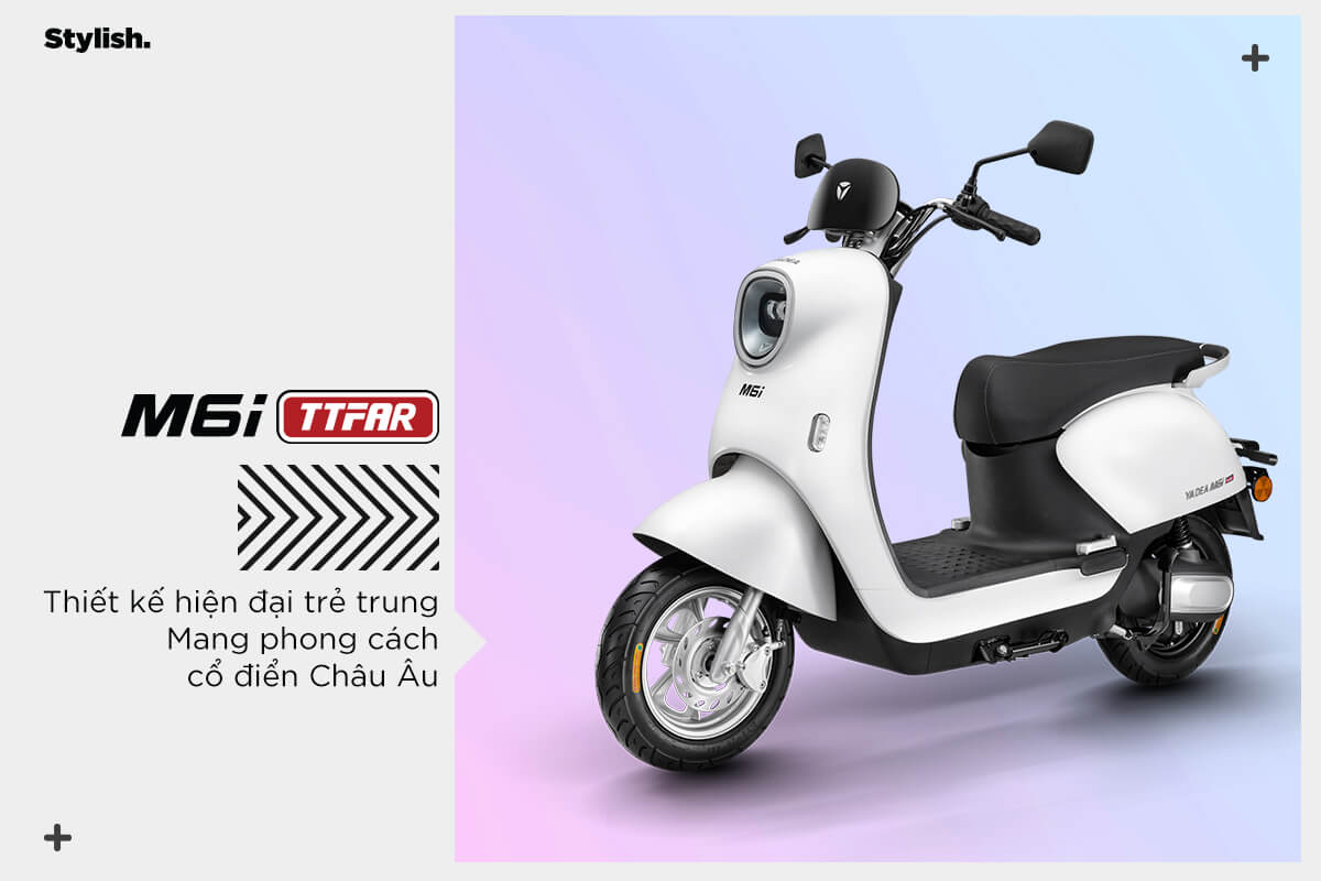 Xe máy điện YADEA M6I TTFAR