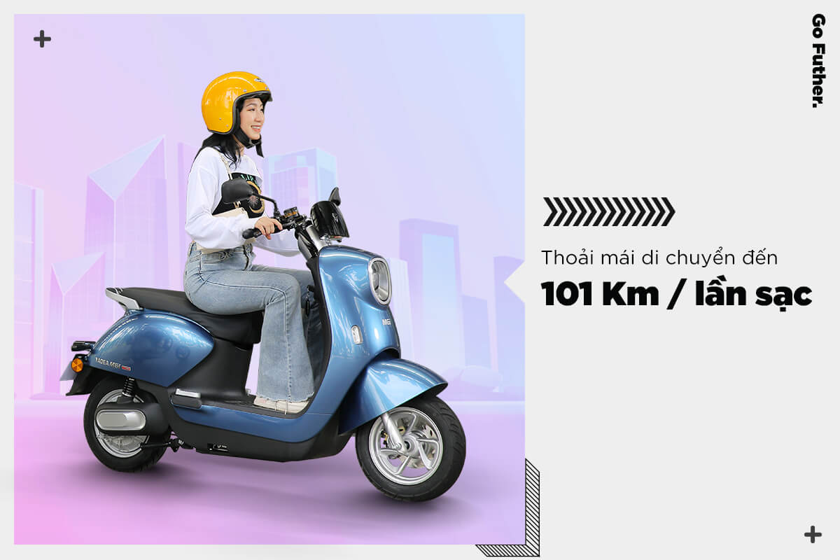 Xe máy điện YADEA M6I TTFAR