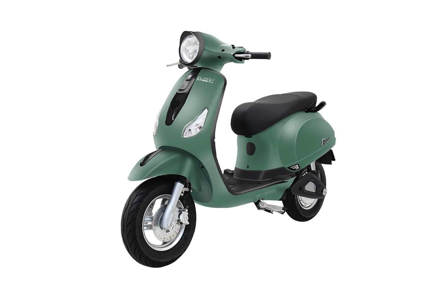 Xe máy điện OSAKAR CLASSY xanh rêu