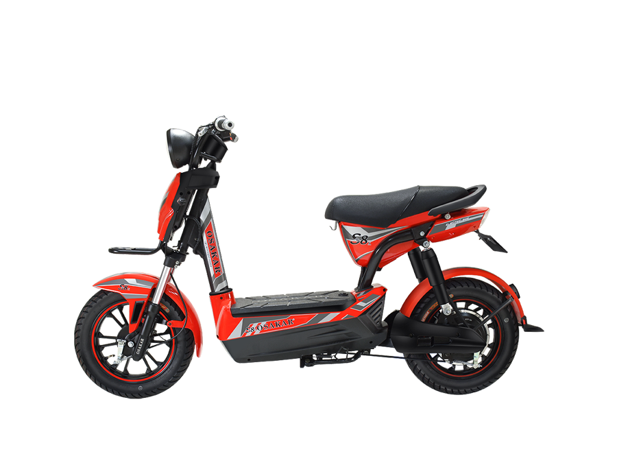 Xe máy điện OSAKAR S8 màu đỏ
