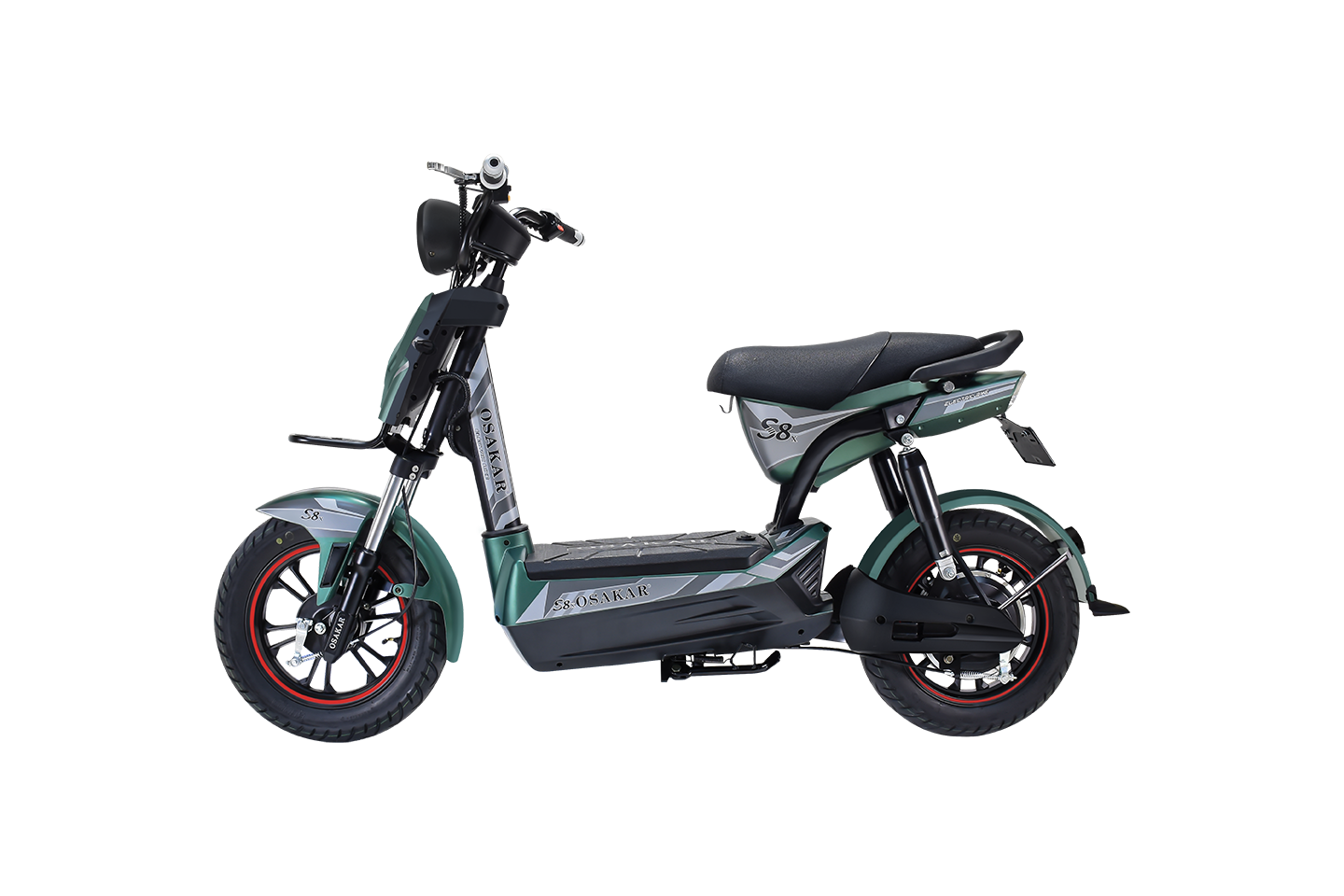 Xe máy điện OSAKAR S8 xanh rêu