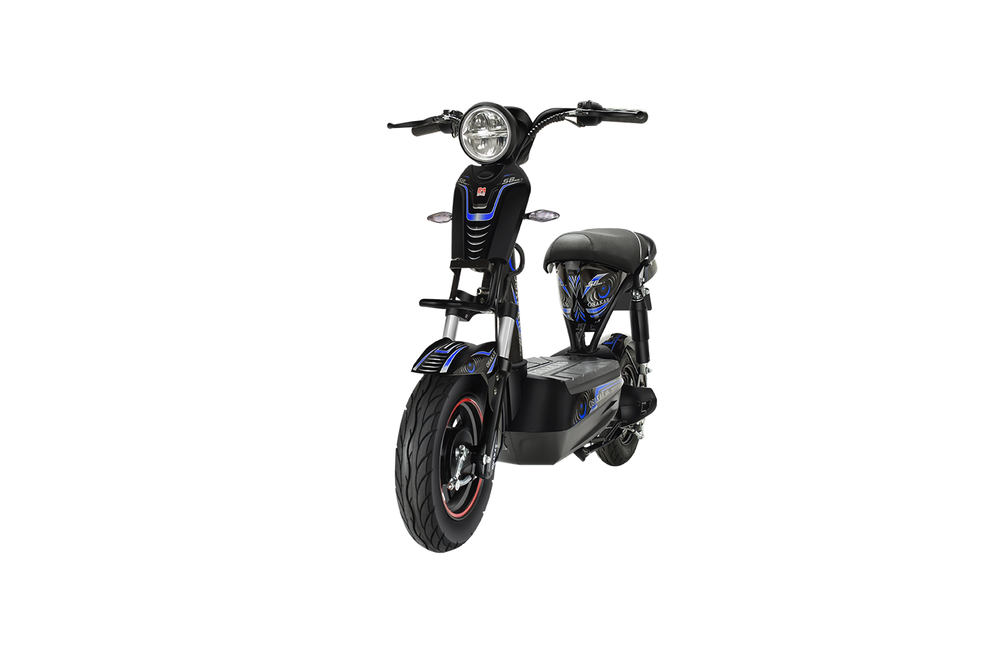 Xe máy điện OSAKAR S8 MINI xanh đen