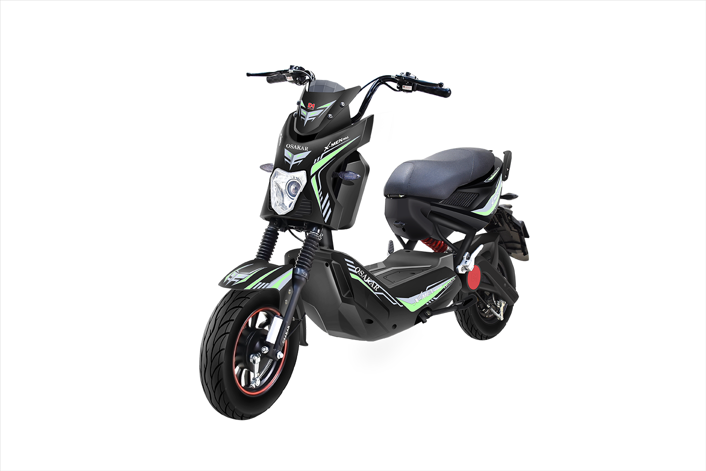 Xe máy điện OSAKAR XMEN MINI màu xanh đen