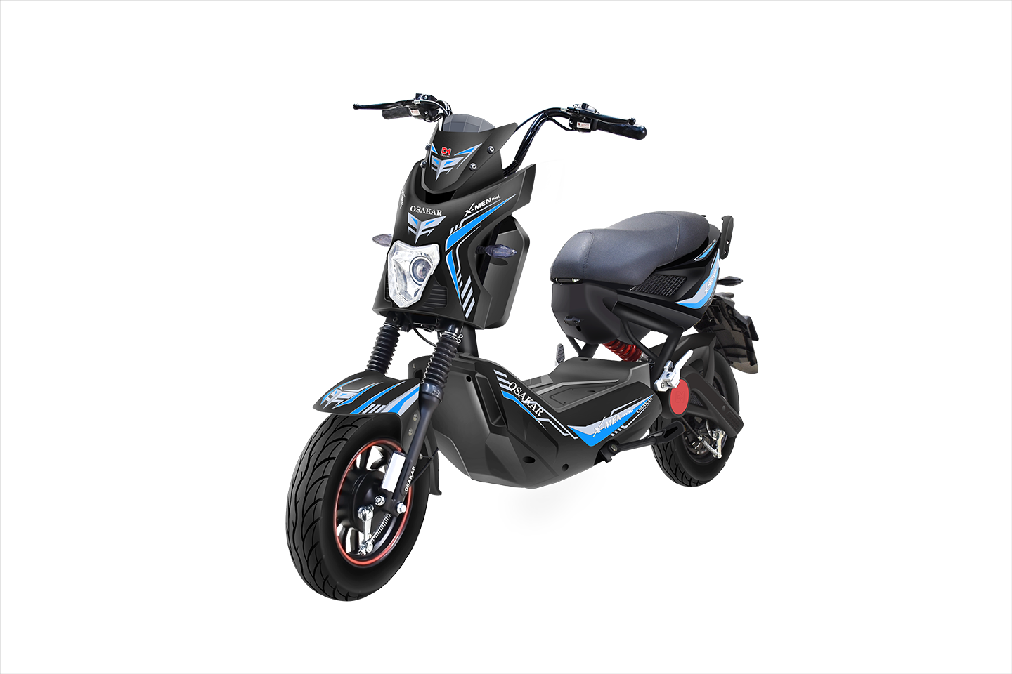 Xe máy điện OSAKAR XMEN MINI màu xanh đen