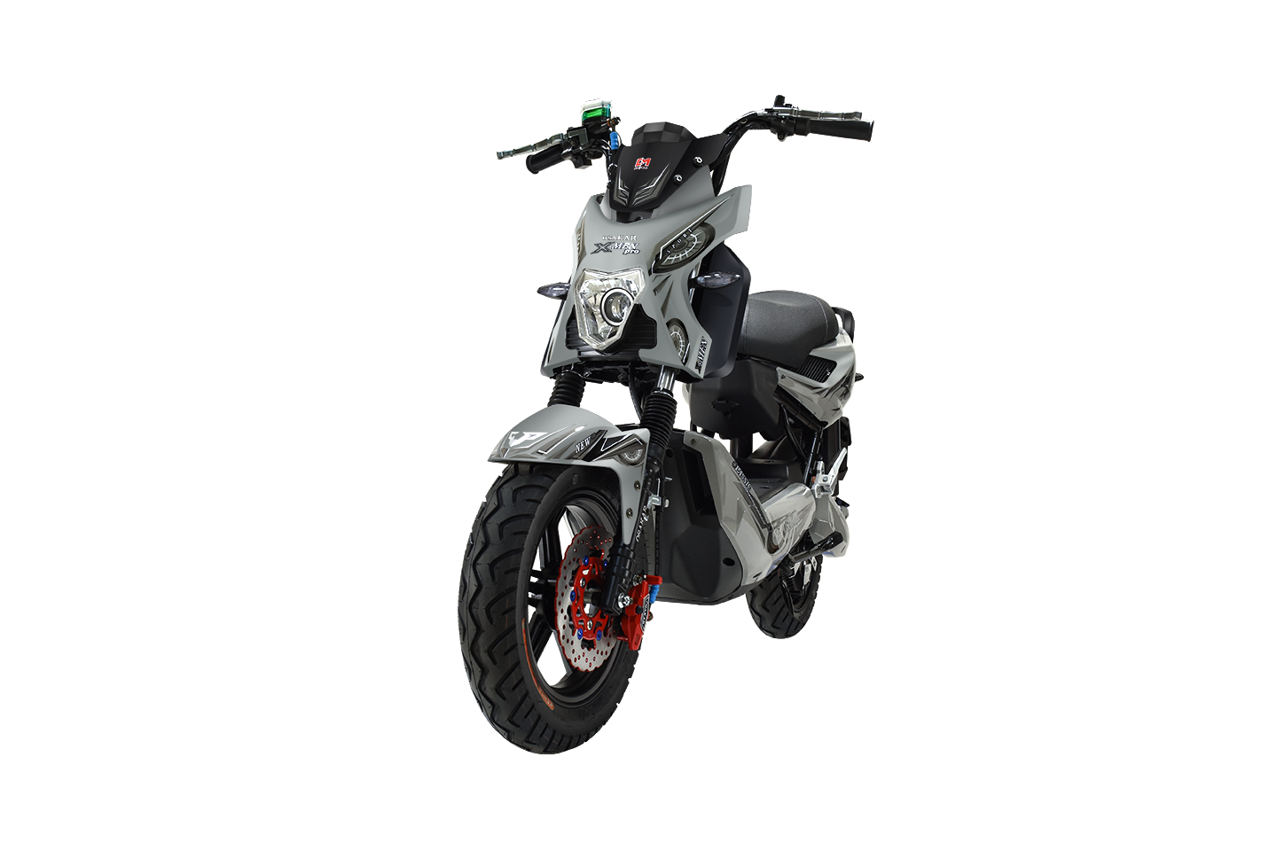Xe máy điện OSAKAR XMEN PRO màu xám xi măng
