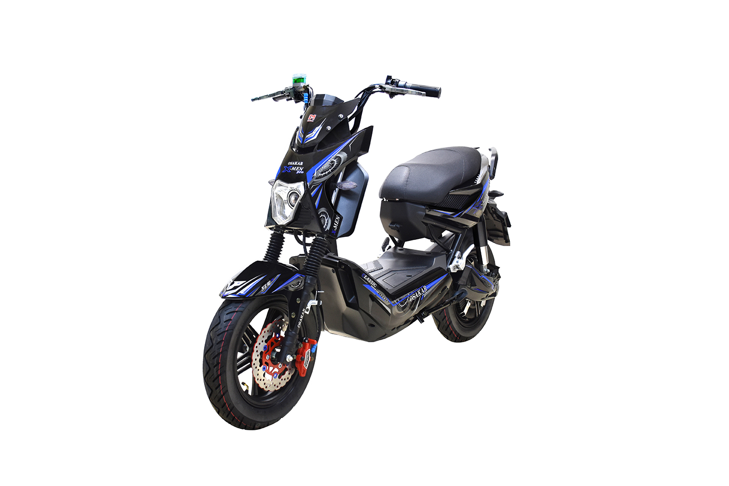 Xe máy điện OSAKAR XMEN PRO màu xanh đen