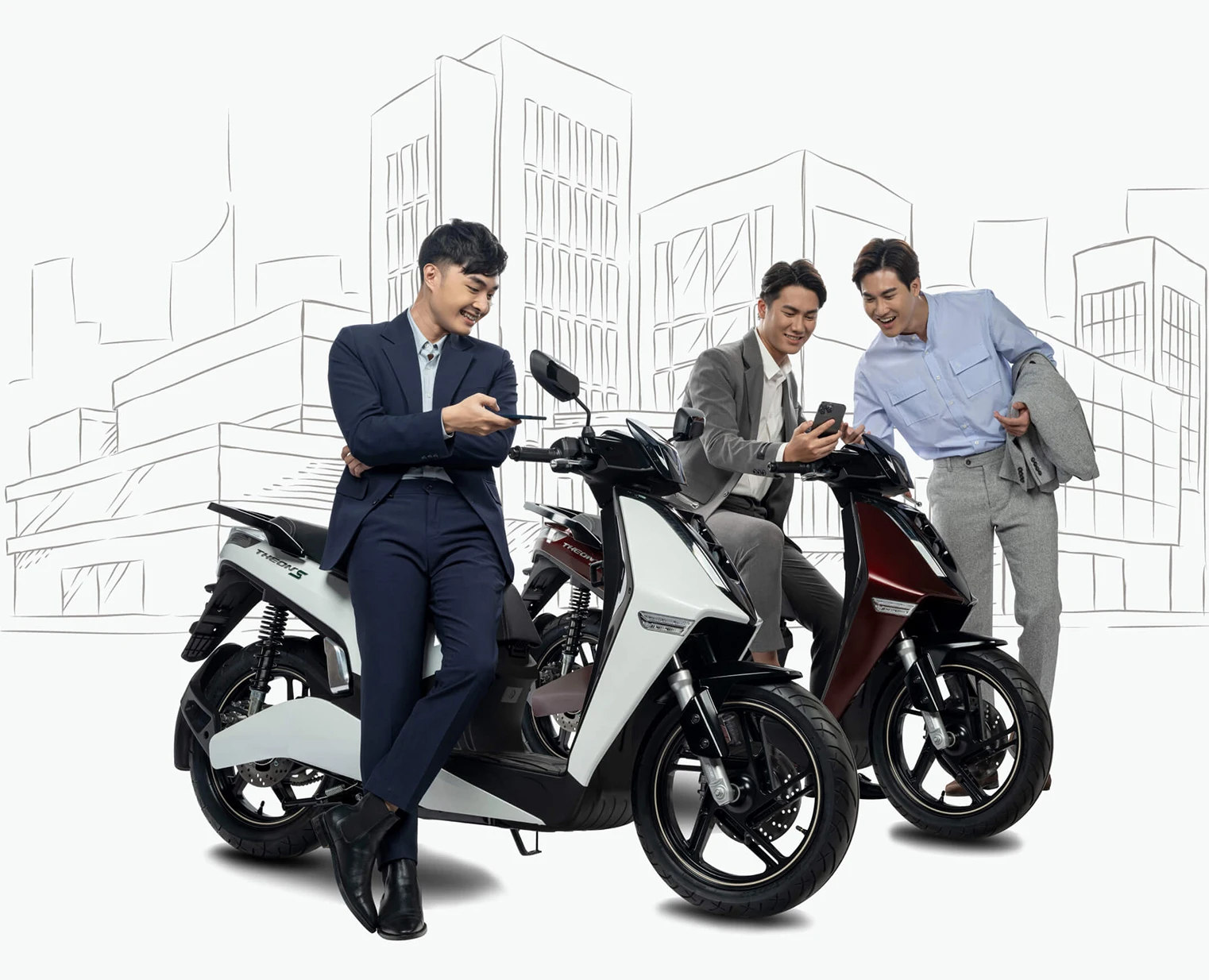 Xe máy điện VinFast Theon S