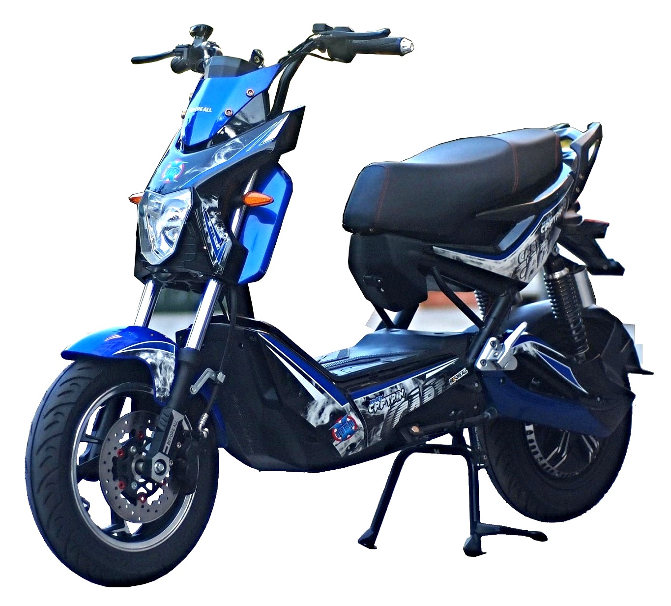 Xe máy điện BEFORE ALL CAPTAIN S màu xanh