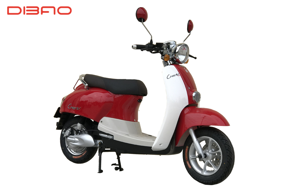 Xe máy điện DIBAO CREER E màu đỏ trắng